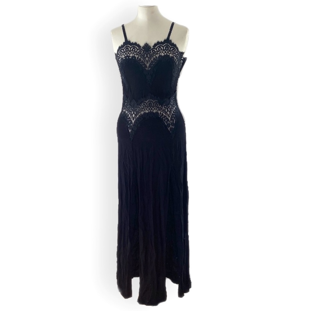 For Love & Lemons maxi Bourbon slip dress size XS